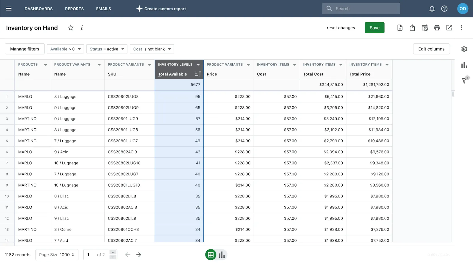 Inventory management